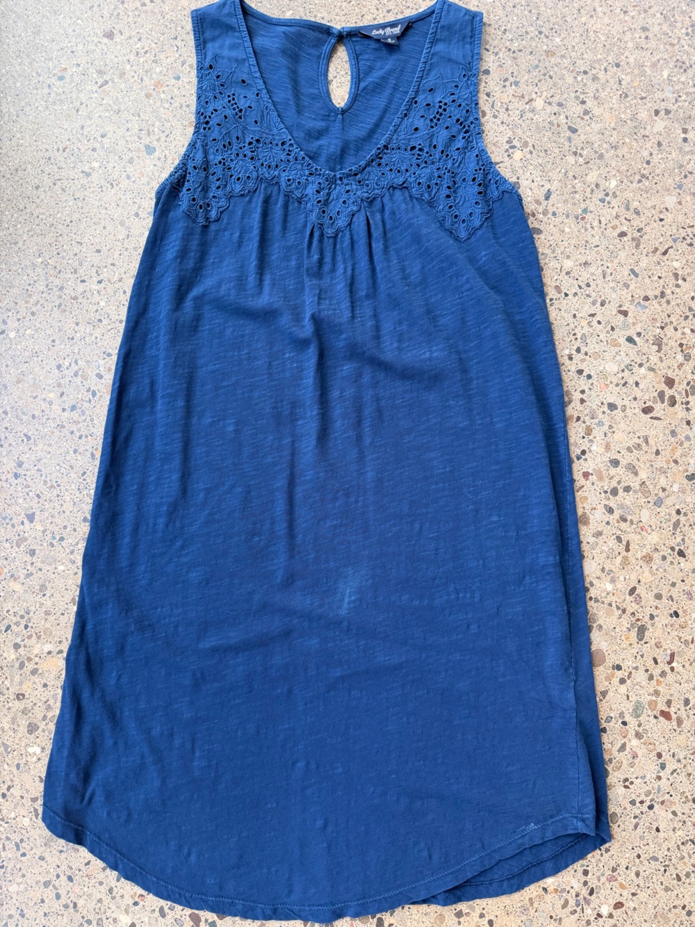 Lucky Brand Indigo Blue Casual Maxi Skirt